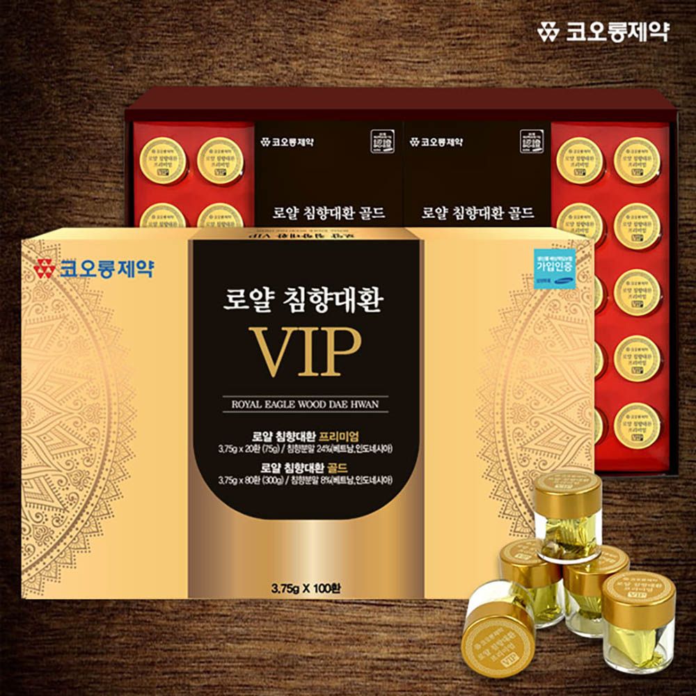 [KOLON Pharmaceuticals] ROYAL Agarwood DAE-HWAN GOLD _ Physical fitness improvement, Health care _ Made in Korea